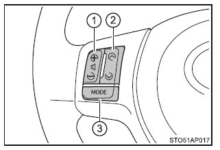 Obsługa systemu audio przy pomocy przycisków sterujących w kierownicy