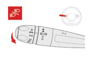 Citroen C3: Programowanie - Przełącznik Oświetlenia - Oświetlenie I Widoczność