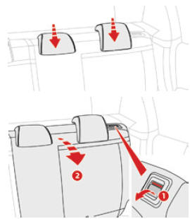 Citroen C3: Składanie Oparć - Siedzenia Tylne - Ergonomia I Komfort