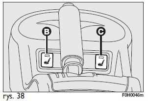 Ustawienie siedzenia kierowcy w pozycji stolik