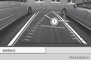 Parkowanie poprzeczne tyłem ze skrętem kierownicy