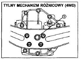Olej w mechanicznej skrzyni biegów Olej w tylnym mechaniźmie różnicowym (4WD)